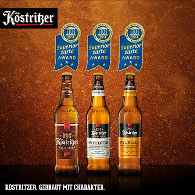 Drei unserer #Köstritzer Neuprodukte wurden durch das "International Taste &amp; Quality Institute - iTQi“ ausgezeichnet.