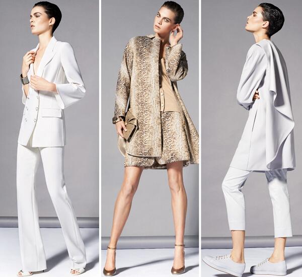 ELLEStyleReport's tweet photo. I am obsessed with this sleek Giorgio Armani collection for Cruise 2015 http://t.co/aooXhleh9y
