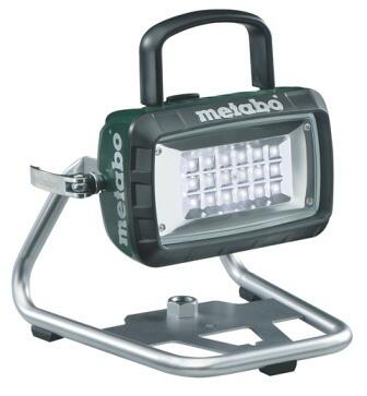 Cordless LED lamps from Metabo. Available for lithium-ion battery packs with 14.4 to 18 volts.