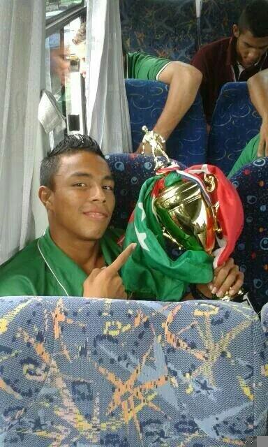 Nuestro goleador MIGUEL SAAVEDRA