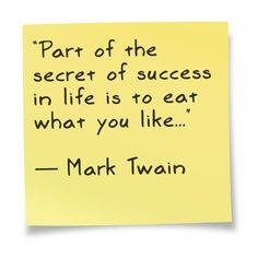 SA_FoodHosp's tweet photo. #QuoteOfTheDay thank you Mark Twain for these wise words <3 http://t.co/CtVhaG6khQ