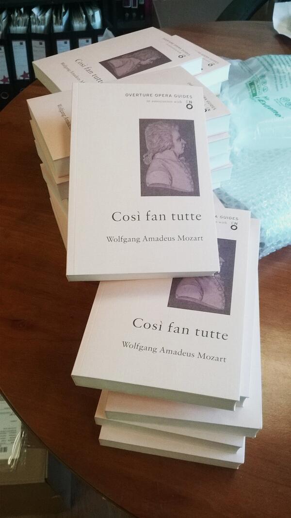 To celebrate the release of Così fan tutte we're offering 30% off our Overture Opera Guides almaclassics.com/overture