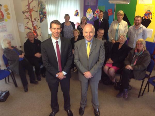 Excellent discussion on neighbourhood policing with <a href="/wdjstraw/">Will Straw</a> in Bacup. Police r the people &amp; the people r the police