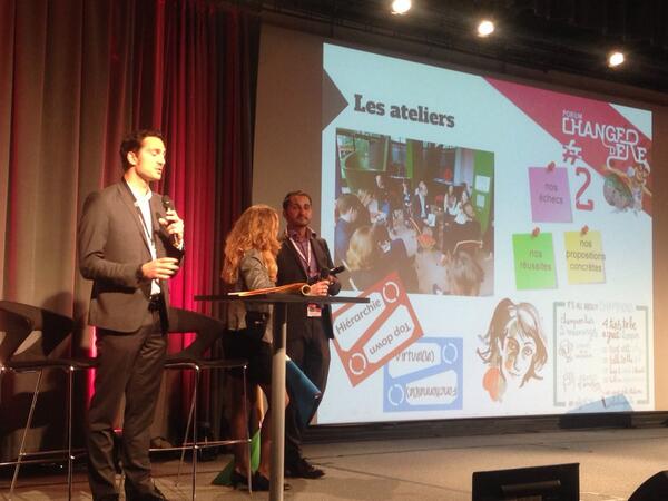 L'équipe de <a href="/NoveTerra/">NoveTerra</a> avec @StephaneRIOT <a href="/AnnaSALAUN/">Anna SALAUN</a> et <a href="/ThibaultMERZ/">Thibault MERZ</a> ;-) #FCE2014 #CoLabs