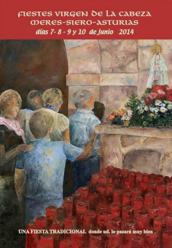 ochodiasweb's tweet photo. Fiesta! 7, 8, 9 y 10 de junio @fiestameres Virgen de la Cabeza #Meres #Siero. Info y programa: http://t.co/ntGR6mXSHb http://t.co/faAlTm8pxm