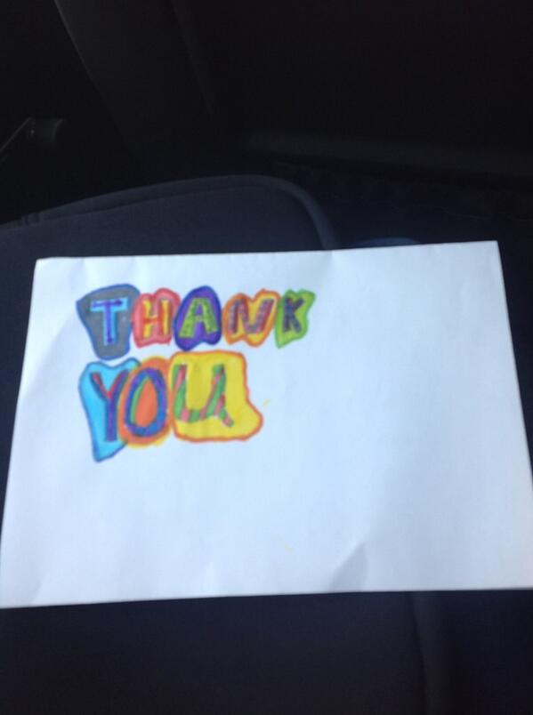 <a href="/hellototko/">TOTKO</a> look team! I got a thank you card from the kids at Sedgeford and Brancaster in #norfolk :)
