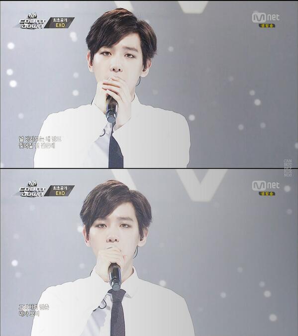 cannotbefriends's tweet photo. ( CAP ) 140605 #BAEKHYUN# focus youuuuuuuuuuuu /_\ http://t.co/Qbpap89FlO