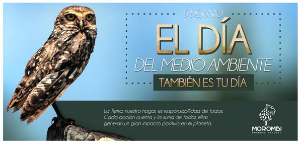 ReservaMorombi's tweet photo. Hoy recordamos el Día Mundial del Medio Ambiente. #DMMA2014. http://t.co/yhc4HkNKA0