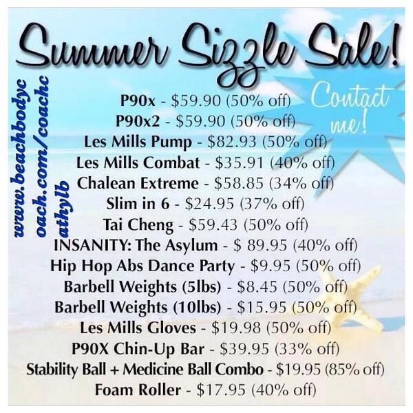 CoachCathyB's tweet photo. Amazing deals! http://t.co/bHdoNgbV1S ! #weightloss #loseweightwithme #health #fitness #loseweight #exercise #diet http://t.co/6F2PtlyrA4