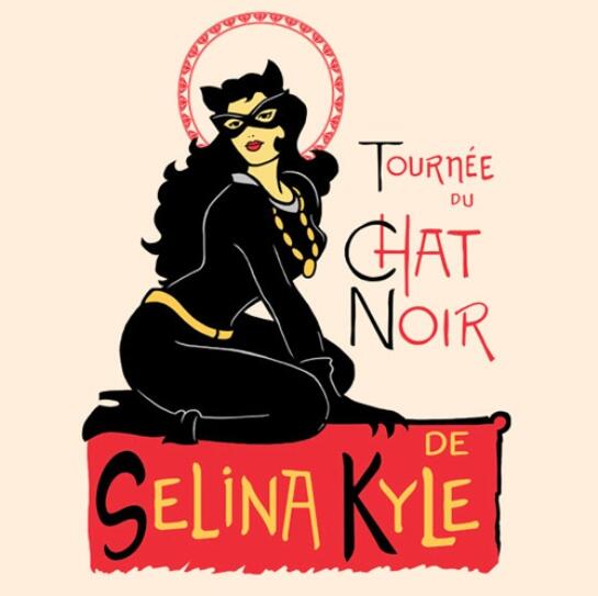 Tournee Du Chat Noir Selina Kyle Black Cat Dark Knight Shirt