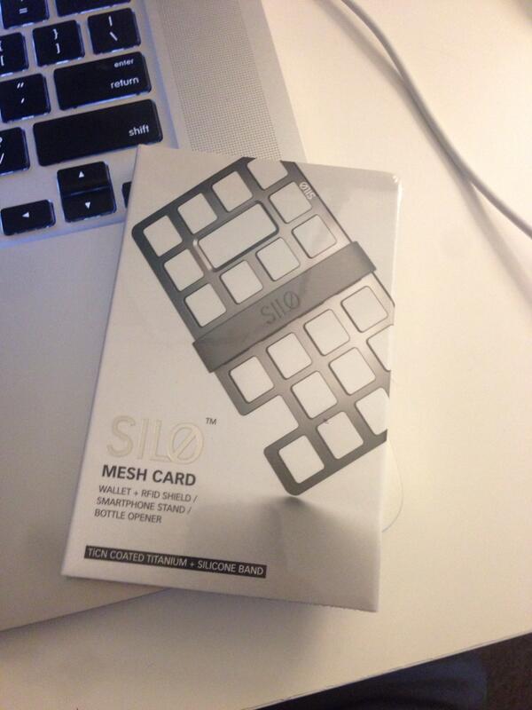 keepitscottie's tweet photo. It has arrived. #meshcard @studio_silo http://t.co/QZwrtdYD7P