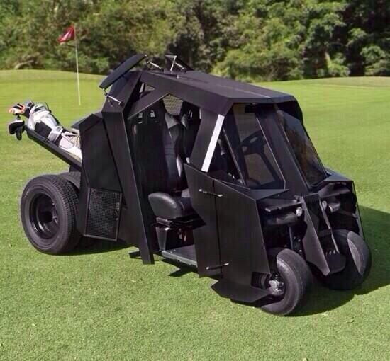 killer_kitsch's tweet image. “@SuperHumor_: The #Batman Cart http://t.co/OLO5zFoCUa” Riddle me this, riddle me that, who plays #golf, but not with a bat?