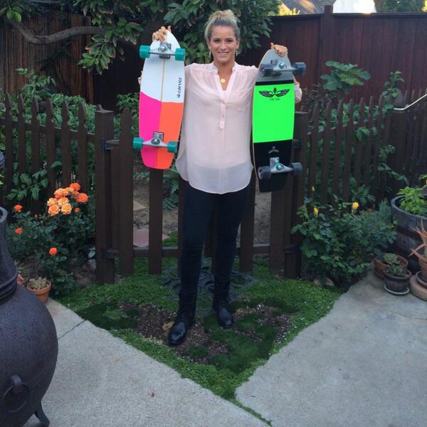 <a href="/carverskate/">Carver Skateboards</a> knows how to make me smile! Can't wait to ride them!