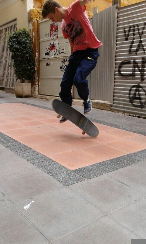 LifeTheParkour's tweet image. Imagen skate en cartagena