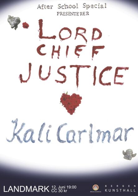 AfterSchoolSp's tweet photo. After School Special presenterer: LORD CHIEF JUSTICE (NO) og KALI CARLMAR (NO) 12. Juni kl. 19:00 @LandmarkBergen http://t.co/LNn8MqF1xs