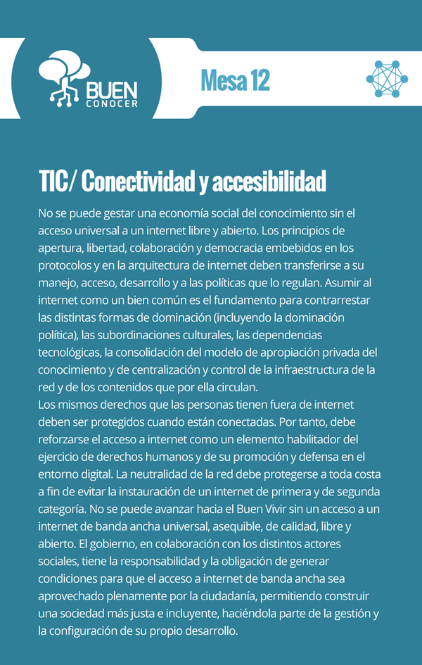 FLOKSociety's tweet photo. "Asumir al internet como un bien común es fundamental para contrarrestar las formas de dominación" #SomosBuenConocer http://t.co/mlp74mqBjK