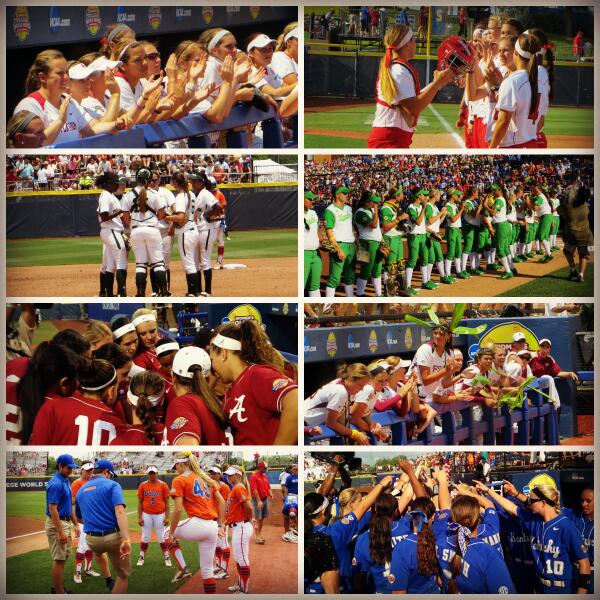 NCAASoftball's tweet image. Can you believe it's over? Retweet to congratulate all 8 teams on a great showing at the 2014 #WCWS.