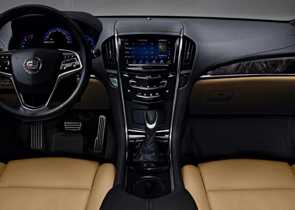 CapitalCadillac's tweet image. The ATS' interior is crafted for comfort! Name three things you love about your Cadillac's interior. #3thingsthursday