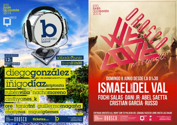 OroscoClub's tweet photo. Preparad@ para lo que viene este fin de semana? #sanjuandelmonte #sjm14 http://t.co/RpmYgBPcVc