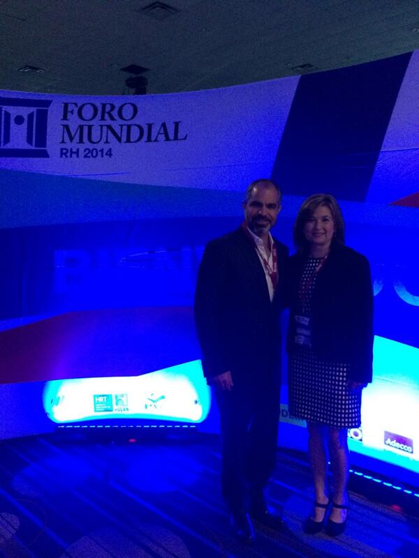 El presidente de <a href="/FEMARH/">FEMARH</a> con <a href="/MarthaMaeda1/">Martha Maeda</a> , presidenta de <a href="/ERIAC_/">ERIAC Capital Humano</a>