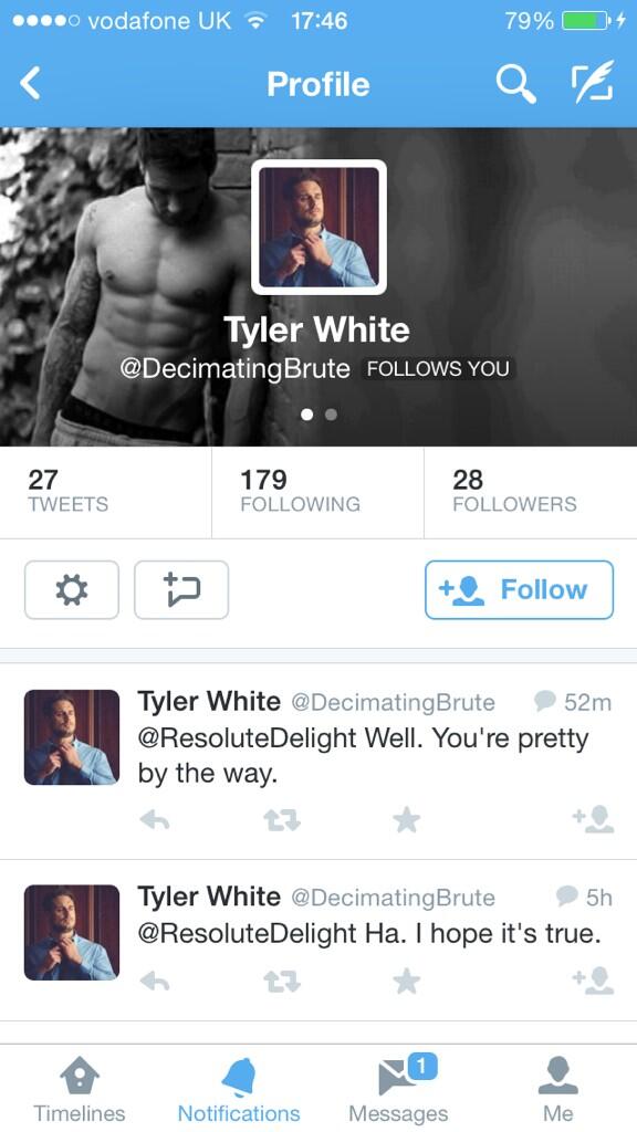 TheJaseDean's tweet image. The awkward moment when you start following yourself... @DecimatingBrute stop pretending to be me. Dick.