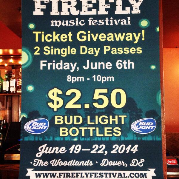 KlondikeKates's tweet photo. #firefly #kates #budlight #youupforwhatever http://t.co/0qiFOjB6od