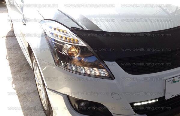 deviltuningmx's tweet photo. Faros instalados #Suzuki_Mex #tuning #SuzukiSwift #deviltuning #tuningmexico http://t.co/8kHAPZQDAB