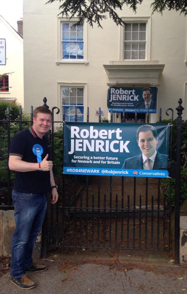 _LiamWalker_'s tweet photo. Now at the #Bingham campaign HQ for one last push for @RobertJenrick and the team. Polls close at 10pm! #Rob4Newark http://t.co/PhtGM7kjGa