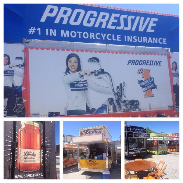 Funcoast's tweet image. New &amp;amp; familiar faces at the @ohiobikeweek Block Party! Opening at 3PM @Progressive @OleSmoky &amp;amp; more.