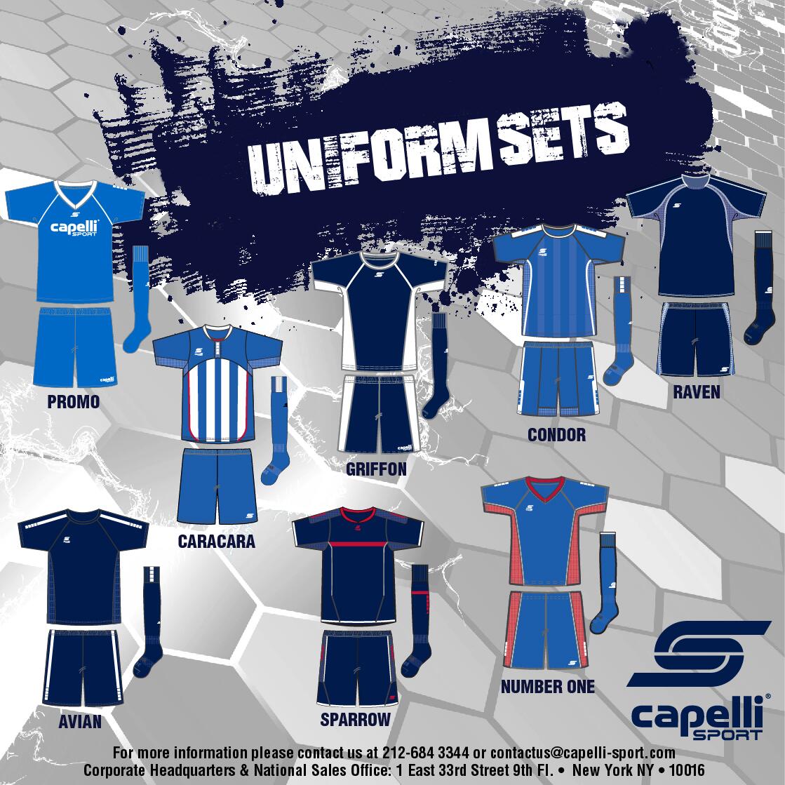 capelli soccer jerseys