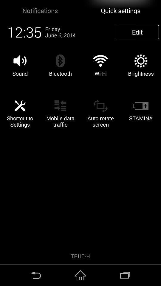 nottmiya's tweet image. เมนูข้างบนก็เปลี่ยนใหม่นะ #xperiaz #Android443KitKat