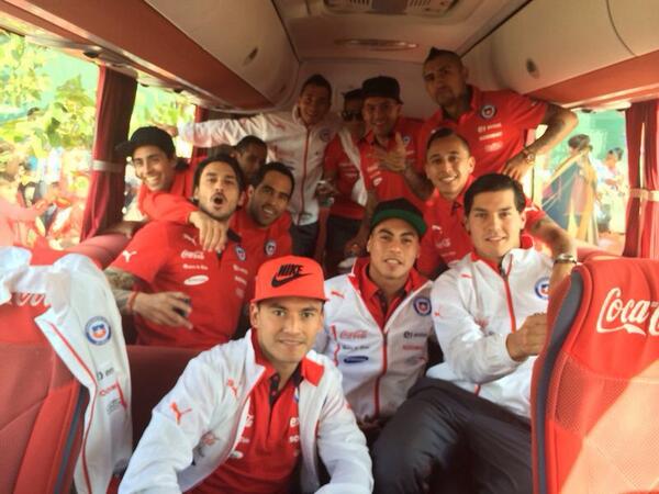 A Brasil 2014!!! Vamos Chile Mierda!!!