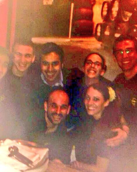 CapoteyToros's tweet photo. A real pleasure to have Big Bang Theory Star @kunalnayyar with us!!
(The guy who took this awful pic will be fired 😜 http://t.co/phZbL2vUV1