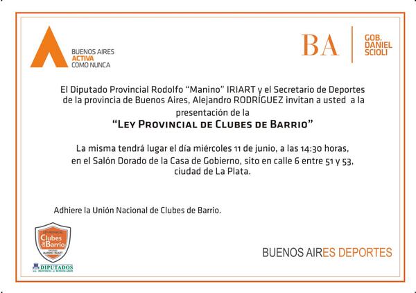 AgrupacionRoma's tweet photo. Invitamos a todos a la Presentación de la Ley de Clubes de Barrio @ManinoIriart @ARodriguezOk http://t.co/HnQqXEdu12