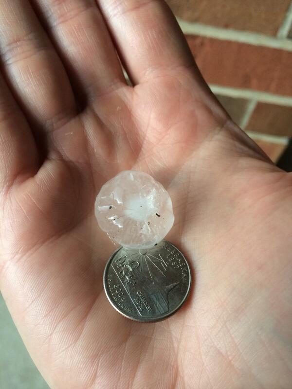 KevinStillson's tweet photo. @shawncable @Argus911 Hail at Augustana College. http://t.co/jlVRBnJiv2