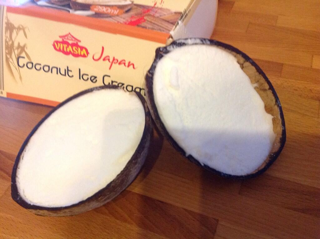 Coconut ice 2024 cream in shell