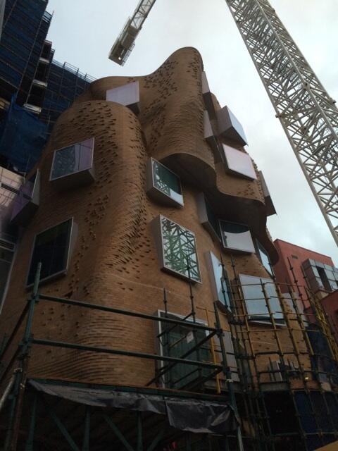 Toured Frank Gehry designed UTS business school site yesterday.He's a genius and it will be a triumph and Sydney icon