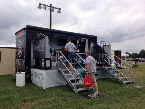 DeadEyeDivas's tweet photo. Already visited the @Beretta_USA display at the US Open Clay Shoot! Wish list may have increased :) http://t.co/XOJBPjCP03