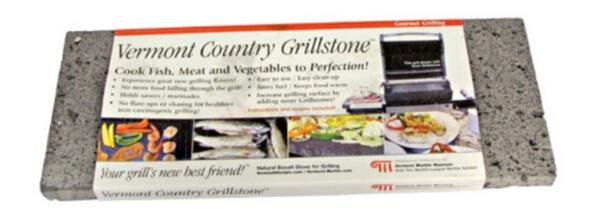 It's grilling season! This Vermont Marble Country Grillstone is perfect for grilling fish, meats & veggies! #bestofvt