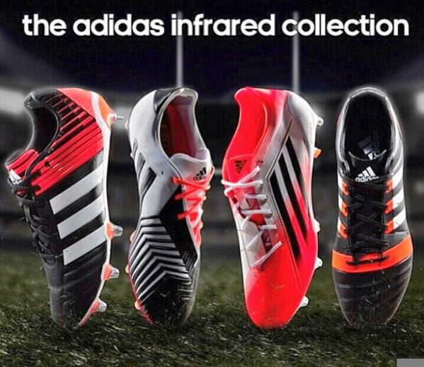 puposecuador's tweet photo. #InfraredPack lo ultimo de Adidas para Rugby #incurza #nitrochage #rs7 #adipure http://t.co/nIJIUZ1XSS