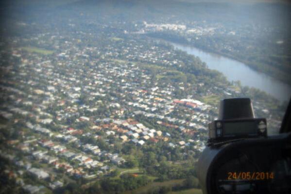 Griffith_Intl's tweet image. Student Larissa's awesome aerial shot of #Brisbane during her helicopter trip bit.ly/1rAc37m #exploreblog