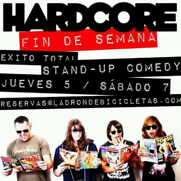 LdeBicicletas's tweet photo. Ultimas funciones de @ComediaHARDCORE  reserva ya!!! No te lo pierdas! reservas@ladrondebicicletas.com http://t.co/kmoxlfyzTW