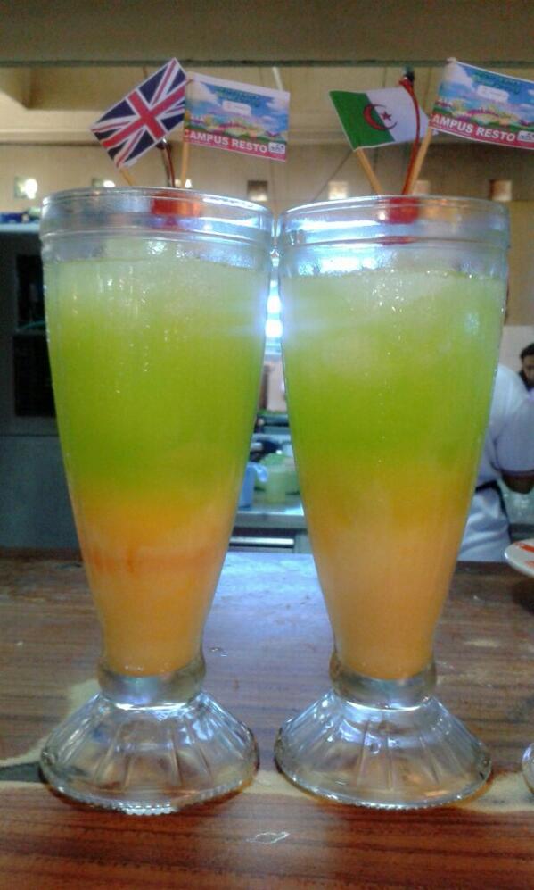 CampusResto's tweet photo. menu baru ga akan lengkap tanpa minuman menu baru special ala piala dunia brazil loh.. http://t.co/nZGlZ3h0SS