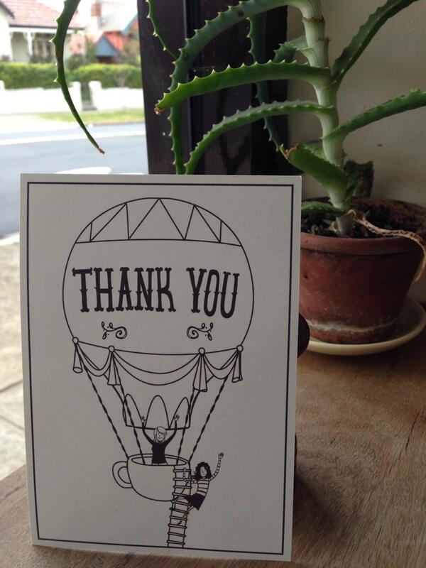 Excelsior_Jones's tweet photo. Awesome thank you card from the girls @SIPimports with our cup delivery today. http://t.co/z5jgI5aMxu