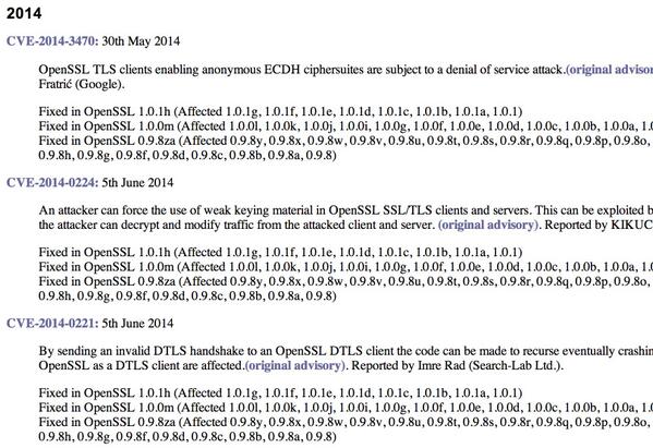 Forbes's tweet photo. New security vulnerabilities have been found in OpenSSL: http://t.co/WBdyd9u0sn http://t.co/eJwIOY5txW