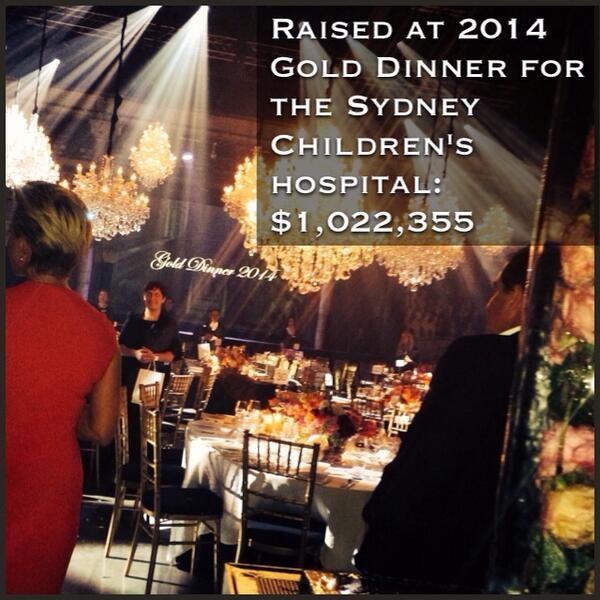 melissahoyer's tweet photo. Raised at 2014 Gold Dinner: $1,022,355 #snaptile http://t.co/dEiTV2S3Wc