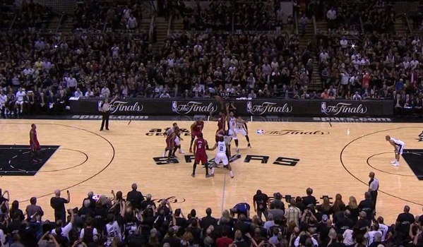 ESPNNBA's tweet photo. The 2014 #NBAFinals are officially underway! http://t.co/F7MRrDwFDV