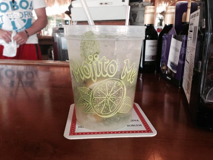 Mojito me 😋 I think so!!!! #ThirstyThursday #barefootbar #okoboji http://t.co/uFim8phNYr<a href="/tag/thirstythursday"class="tags">#ThirstyThursday</a><a href="/tag/barefootbar"class="tags">#barefootbar</a><a href="/tag/okoboji"class="tags"><span>#okoboji</span></a>