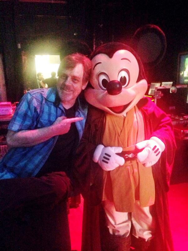 MarkHamill's tweet image. Personal pal o'mine... a giant amongst rodents! #SWW2014
