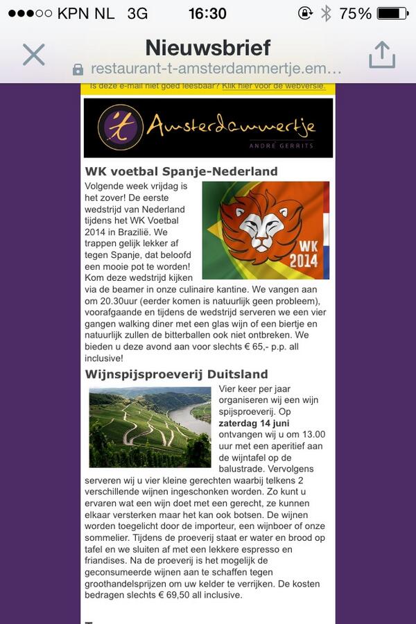 AndreGerrits's tweet photo. Amsterdammertje voetbal kantine reserveer snel http://t.co/M3Tp0h93qT
